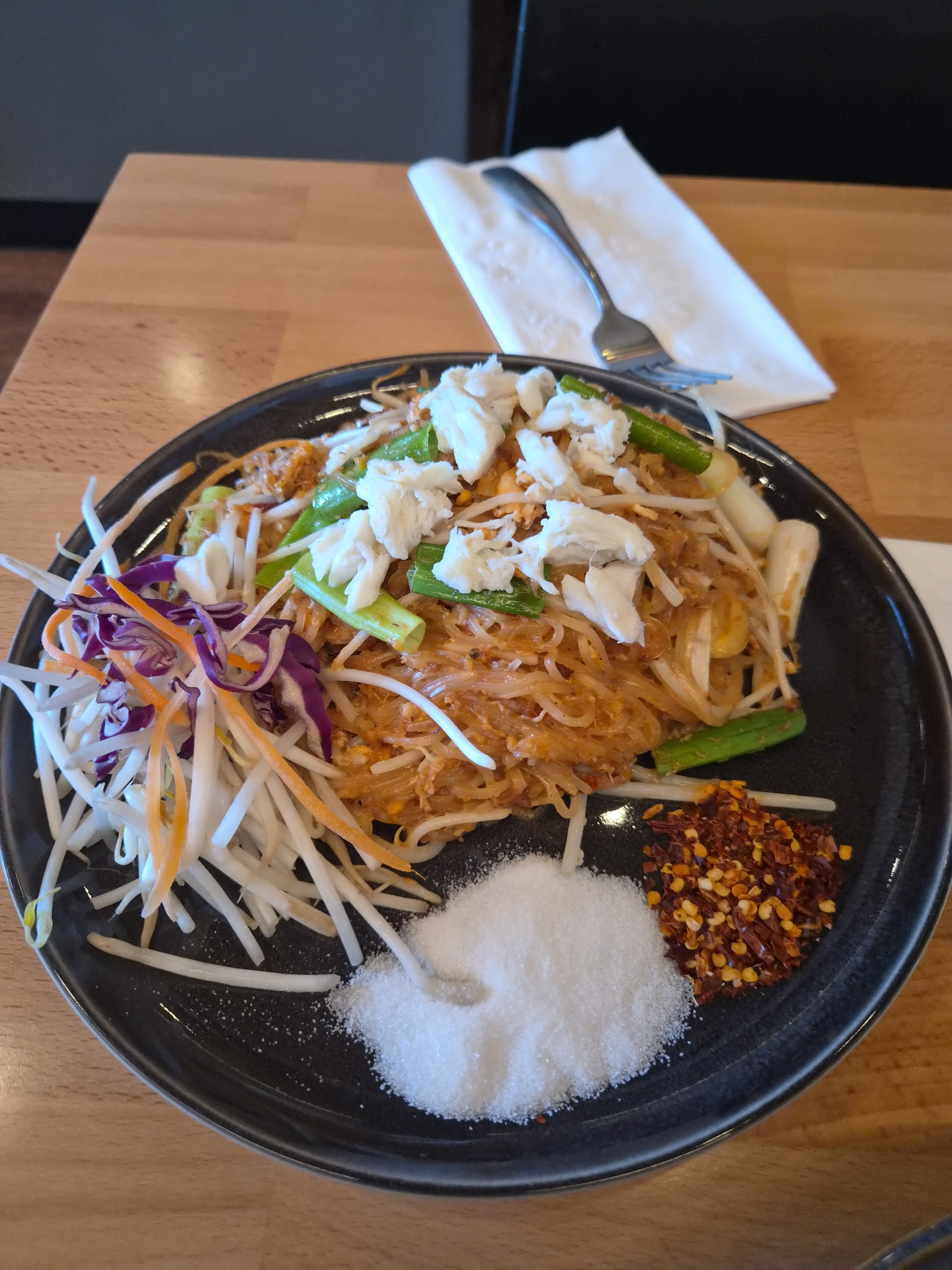 Crab Noodles at AM Thai Cuisine in Anaheim, CA