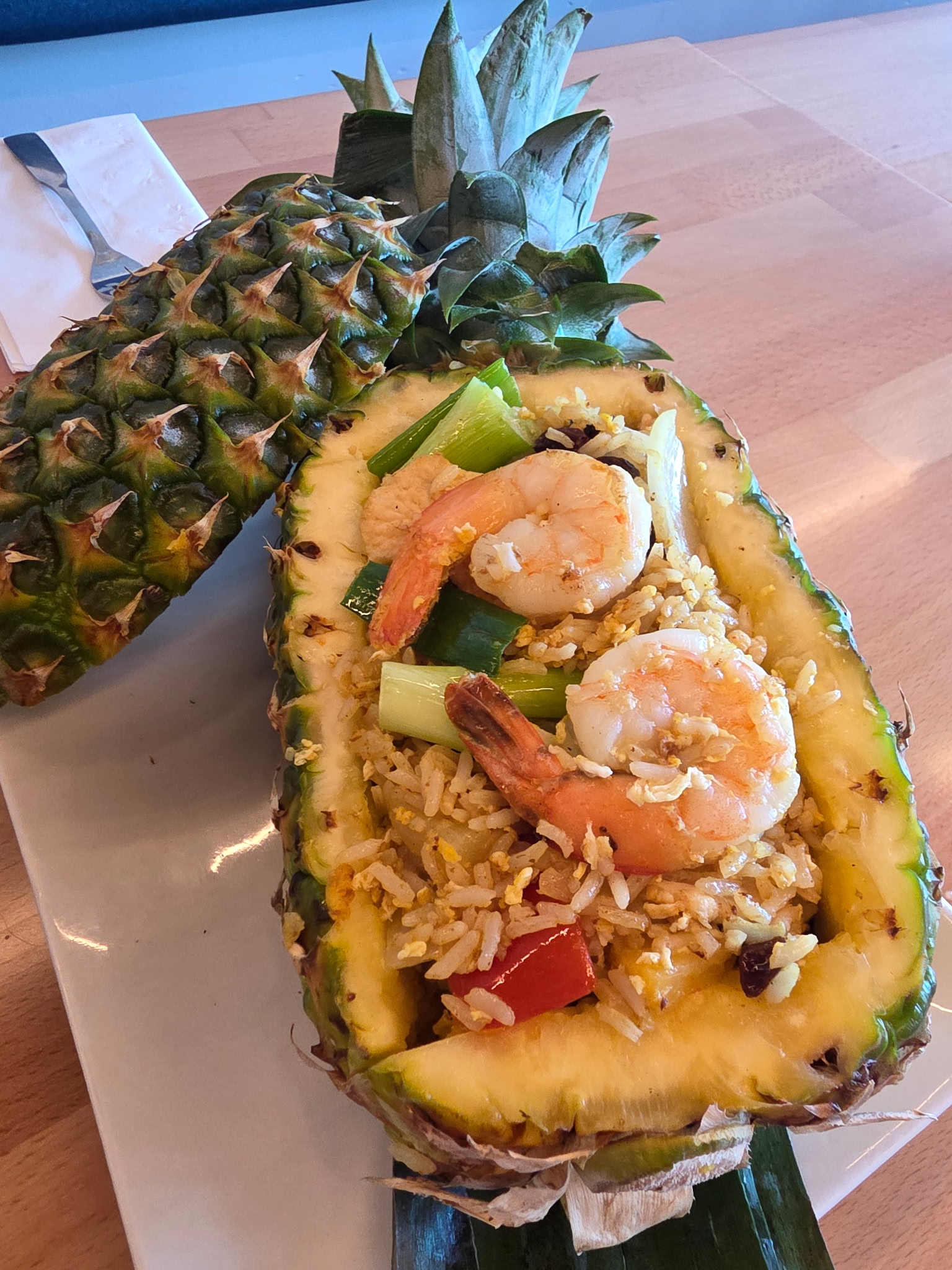 Pineapple fried rice at AM Thai Cuisine in Anaheim